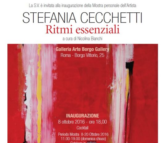 Stefania Cecchetti – Ritmi Essenziali