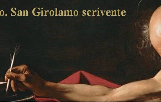 Caravaggio – San Girolamo scrivente