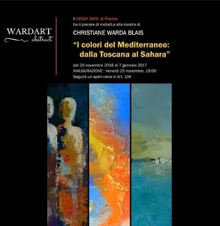 Christiane Warda Blais – I colori del Mediterraneo: dalla Toscana al Sahara