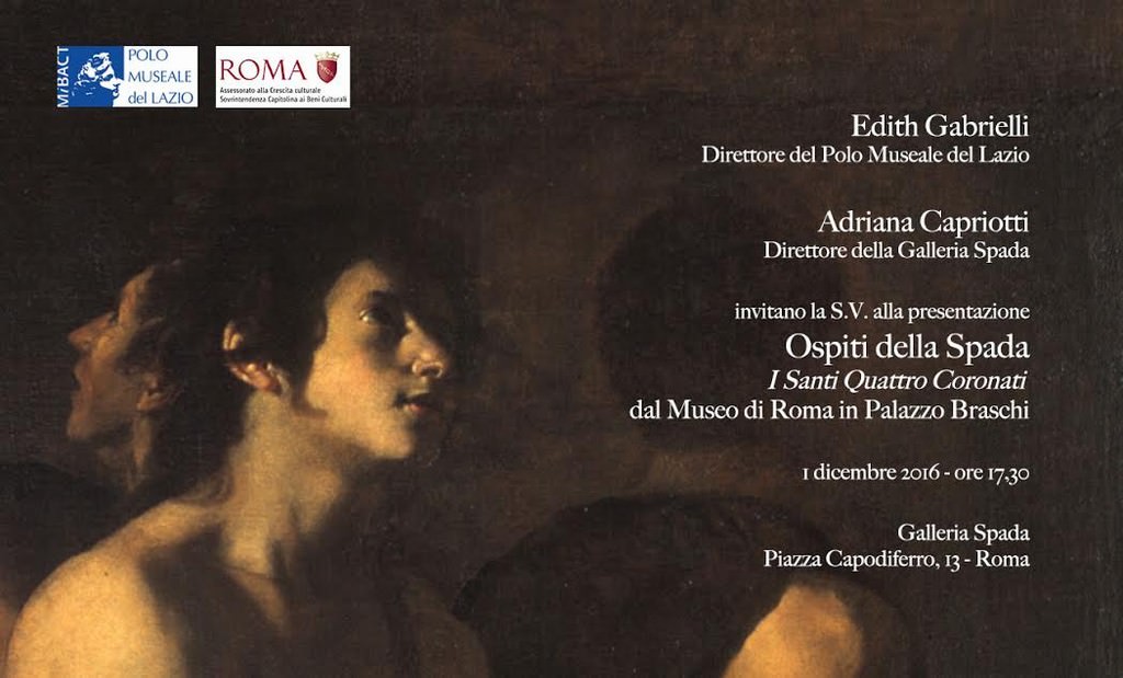 Ospiti della Spada: I Santi Quattro Coronatihttps://www.exibart.com/repository/media/eventi/2016/11/ospiti-della-spada-i-santi-quattro-coronati.jpg