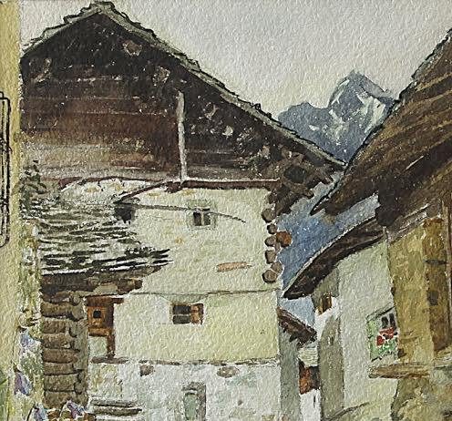 Gli acquarelli di RaffaeleTafuri a 160 anni dalla nascita