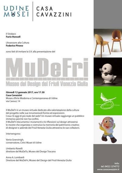 Presentazione MuDeFri – Museo del Design del Friuli Venezia Giuliahttps://www.exibart.com/repository/media/eventi/2017/01/presentazione-mudefri-8211-museo-del-design-del-friuli-venezia-giulia.jpg