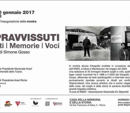 Simone Gosso – Sopravvissuti.  Ritratti | Memorie | Voci