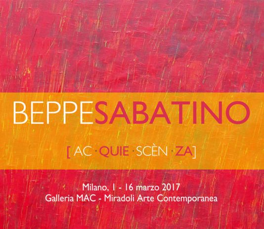 Beppe Sabatino – [A.QUIE.SCÈN.ZA]