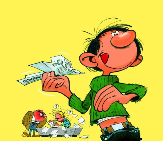 Omaggio a Gaston Lagaffe: 60 anni di gaffe