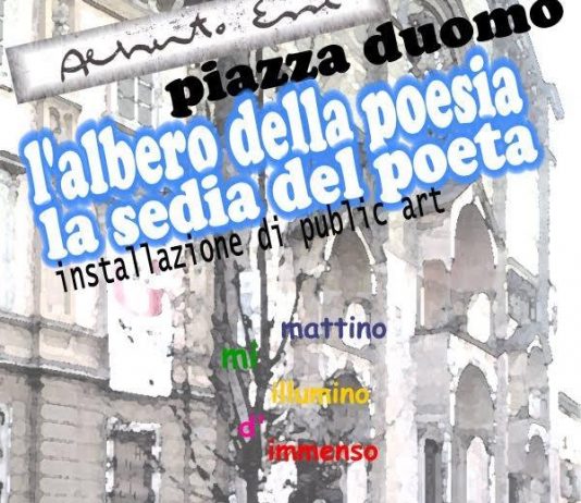 Alberto Esse – L’albero della poesia, la sedia della poesia