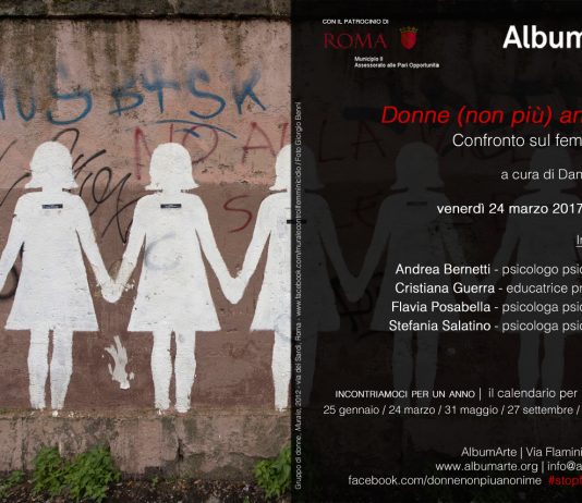 Donne (non più) anonime. Confronto sul femminicidio – 4° incontro