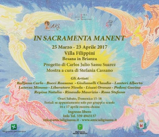 In sacramenta manent. Artisti contemporanei in dialogo   sul Sacro con Aligi Sassu