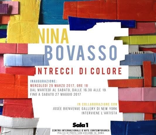 Nina Bovasso –  Intrecci di Colore