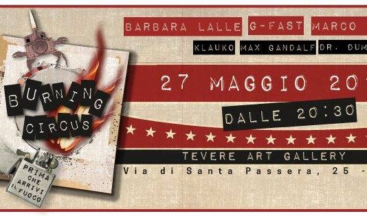 BURNING CIRCUS – Prima che arrivi il fuoco BURNING CIRCUS – Prima che arrivi il fuoco