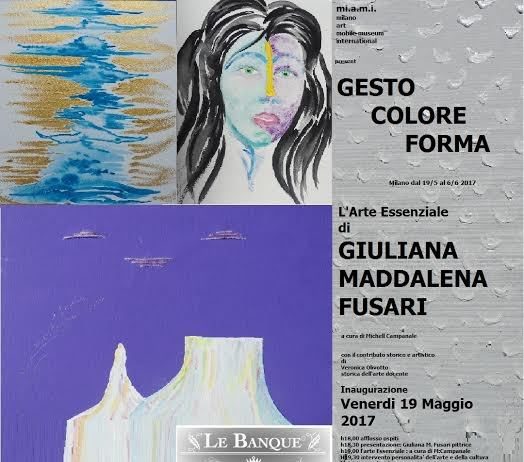 Giuliana Maddalena Fusari – Gesto Colore Forma