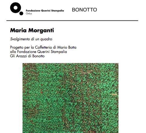 Maria Morganti – Svolgimento di un quadro