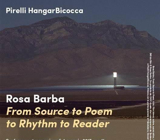 Rosa Barba – From Source to Poem to Rhythm to Reader