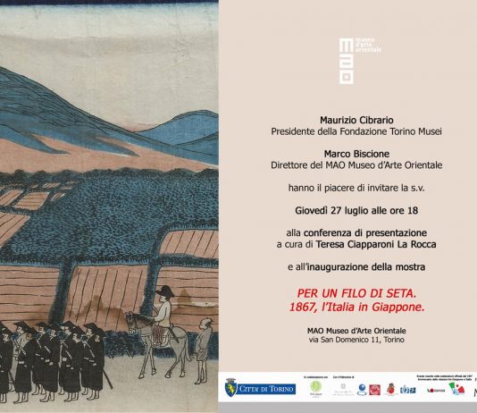Per un filo di seta. 1867, L’Italia in Giappone