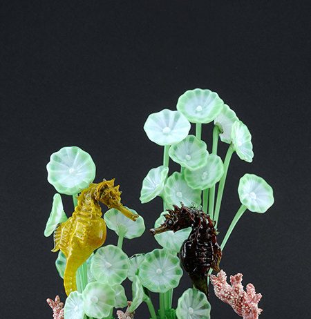 Vittorio Costantini  – MicroCosmo.  Opere in vetri