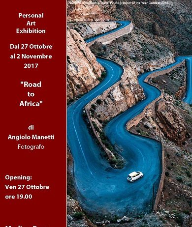 Angiolo Manetti   – Road to Africa / Francesca Romana Sansoni – Segni di Terra