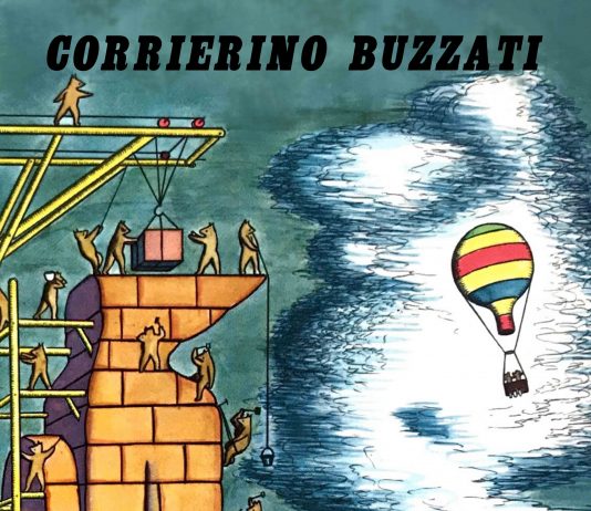 Corrierino Buzzati. Dino Buzzati, il Corriere dei Piccoli, bambini e illustrazioni.