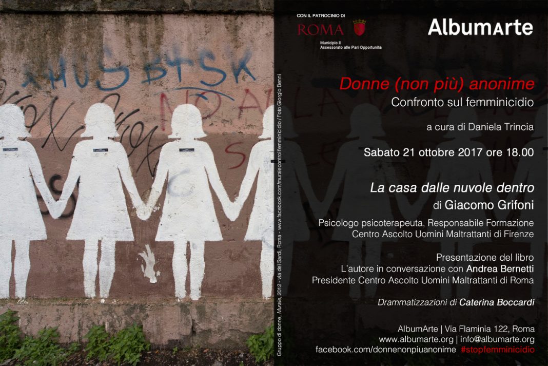 Donne (non più) anonime. Confronto sul femminicidio | 8° incontrohttps://www.exibart.com/repository/media/eventi/2017/10/donne-non-più-anonime.-confronto-sul-femminicidio-8°-incontro-1068x713.jpg