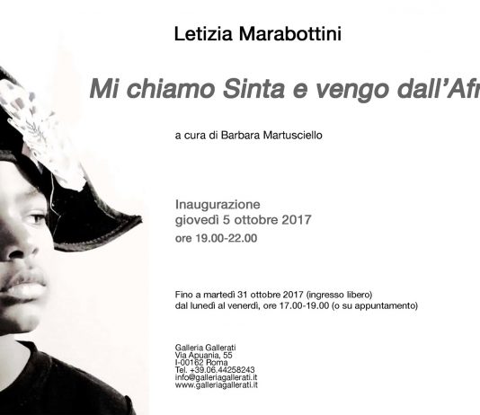 Letizia Marabottini – Mi chiamo Sinta e vengo dall’Africa