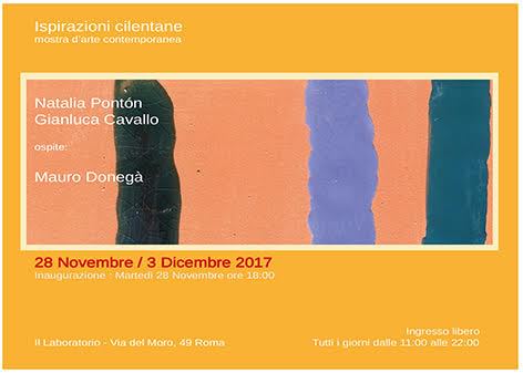 Natalia Pontòn / Gianluca Cavallo / Mauro Donegà – Ispirazioni cilentane