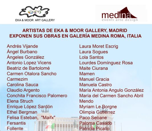Da Madrid a Roma di Eka & Moor Art Gallery