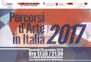 Percorsi d’Arte in Italia 2017