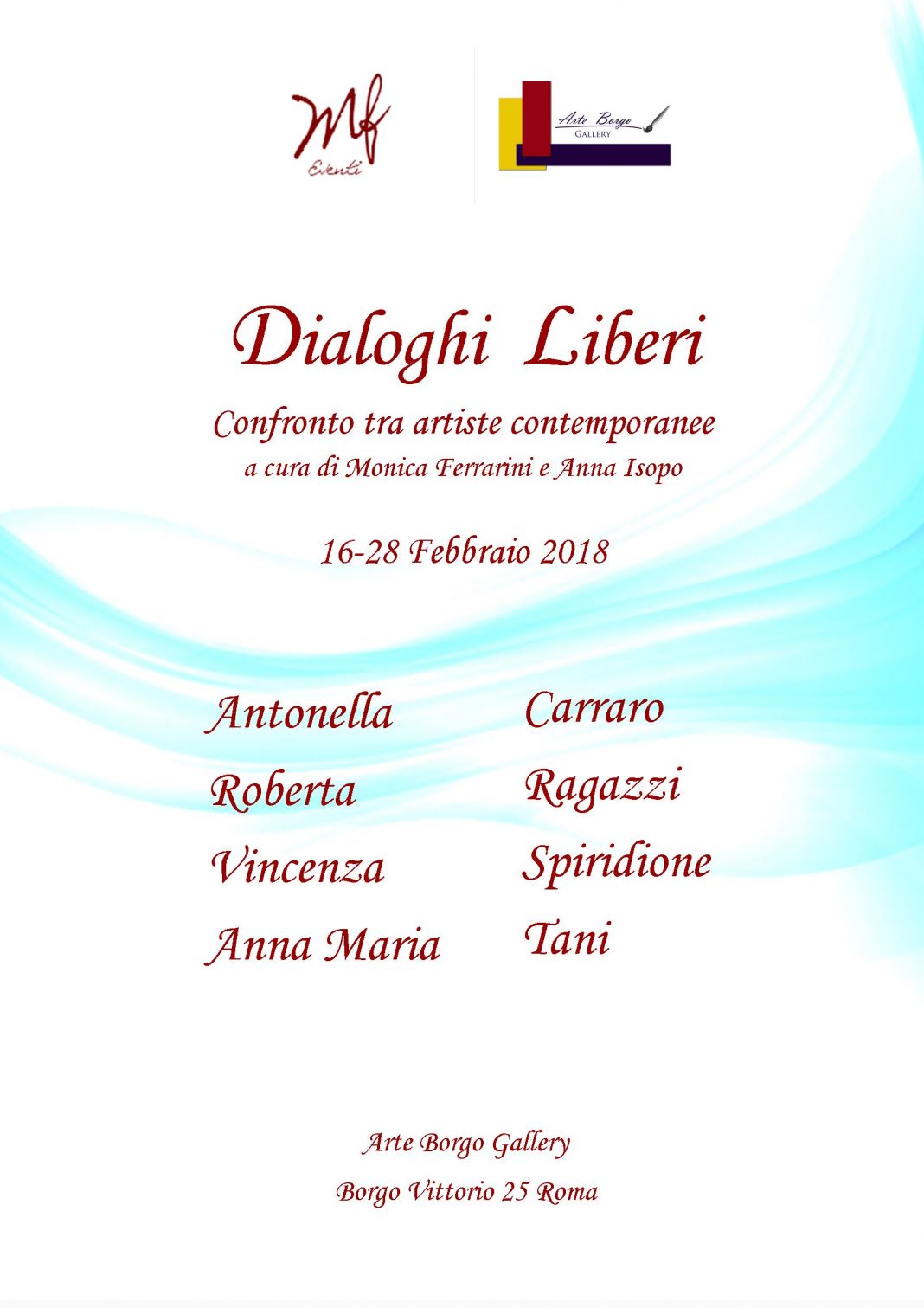 Dialoghi Liberi. Confronto tra artiste contemporaneehttps://www.exibart.com/repository/media/eventi/2018/02/dialoghi-liberi.-confronto-tra-artiste-contemporanee-1068x1511.jpg