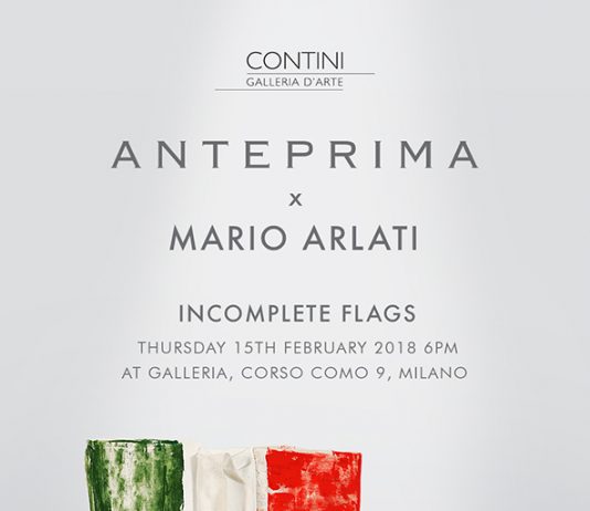 Inaugurazione +  Mario Arlati – Incomplete Flags