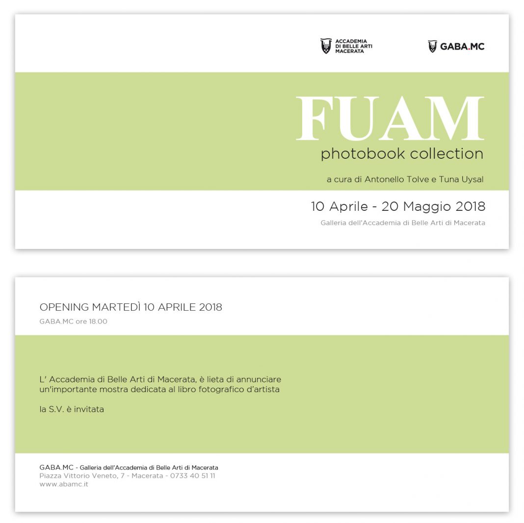 FUAM | PhotoBook Collectionhttps://www.exibart.com/repository/media/eventi/2018/03/fuam-photobook-collection-1068x1067.jpg