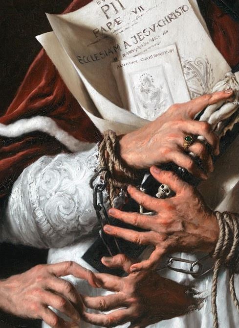 Giovanni Gasparro – I Papi di Napoleonehttps://www.exibart.com/repository/media/eventi/2018/03/giovanni-gasparro-8211-i-papi-di-napoleone.jpg