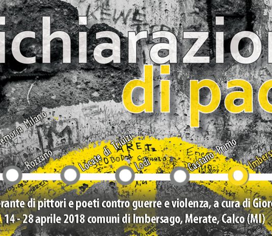 Dichiarazioni di Pace – Sesta tappa  comuni di Imbersago, Merate e Calco