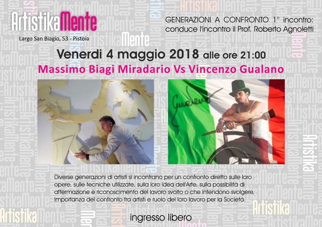 Generazioni a confronto: Massimo Biagi vs Vincenzo Gualanohttps://www.exibart.com/repository/media/eventi/2018/04/generazioni-a-confronto-massimo-biagi-vs-vincenzo-gualano-1068x753.jpg