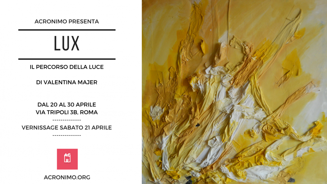 Valentina Majer – Lux. Il percorso della lucehttps://www.exibart.com/repository/media/eventi/2018/04/valentina-majer-8211-lux.-il-percorso-della-luce-1068x601.png