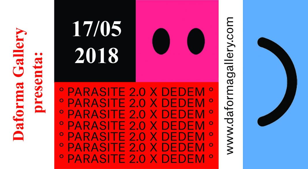 Parasite 2.0 x Dedem | Monolithic Rituals openinghttps://www.exibart.com/repository/media/eventi/2018/05/parasite-2.0-x-dedem-monolithic-rituals-opening-1068x585.jpg