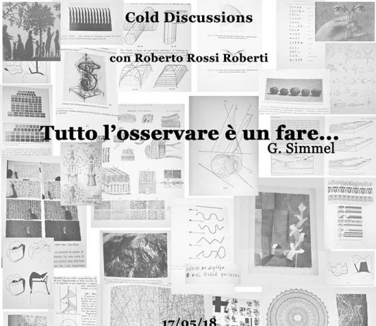 Roberto Rossi Roberti – Tutto l’osservare è un fare