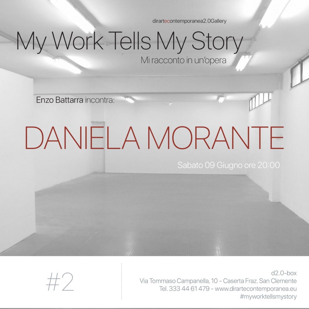My Work Tells My Story. Mi racconto in un’opera #2: Daniela Morantehttps://www.exibart.com/repository/media/eventi/2018/06/my-work-tells-my-story.-mi-racconto-in-un8217opera-2-daniela-morante-1068x1068.jpg