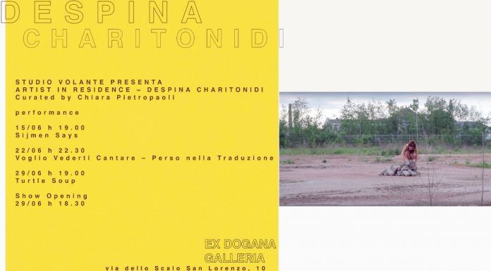 Studio Volante: Despina Charitonidihttps://www.exibart.com/repository/media/eventi/2018/06/studio-volante-despina-charitonidi.jpg