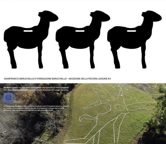 Gianfranco Baruchello – Adozione della pecora Lezione n. 1