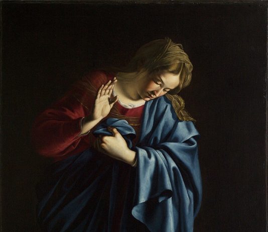 Un capolavoro ritrovato di Orazio Lomi Gentileschi, La Madonna in adorazione del Bambino
