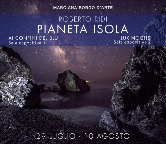 Roberto Ridi – Pianeta Isola. Ai confini del blu e lux noctis