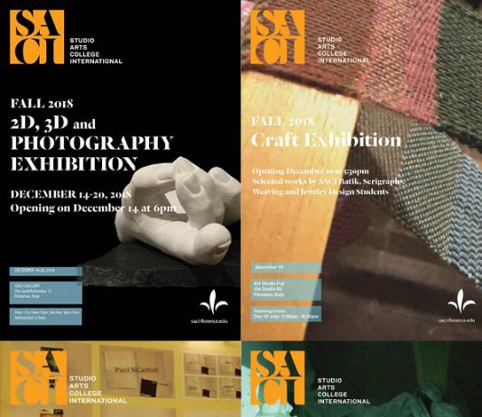 End-of-term student shows: Fall  2018