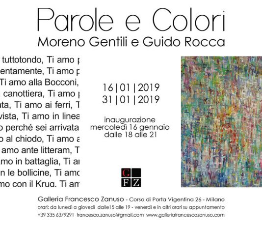 Moreno Gentili / Guido Rocca – Parole e Colori