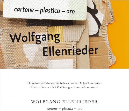 Wolfgang Ellenrieder – Cartone – plastica – oro
