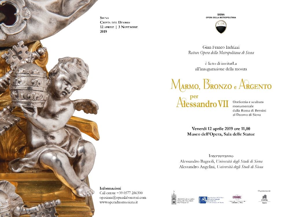 Marmo, bronzo e argento per Alessandro VII. Oreficeria e scultura monumentale dalla Roma di Bernini al Duomo di Sienahttps://www.exibart.com/repository/media/eventi/2019/04/marmo-bronzo-e-argento-per-alessandro-vii.-oreficeria-e-scultura-monumentale-dalla-roma-di-bernini-al-duomo-di-siena-2.jpg