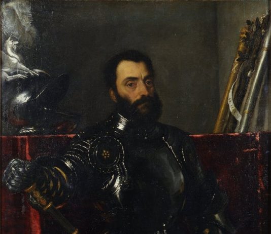 Tiziano – Ritratto del Duca Maria Francesco I della Rovere,