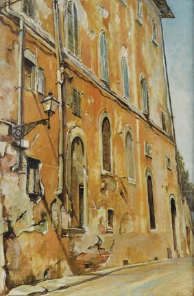 Kunihiko Omori dipinge Firenze