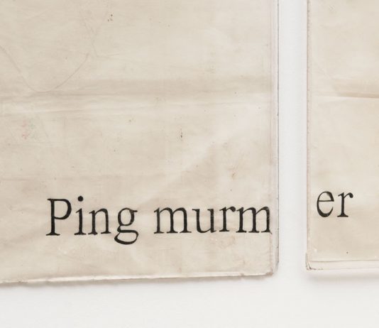 Ian Kiaer – Ping, murmer