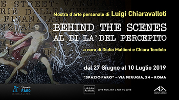 Luigi Chiaravalloti – Behind the scenes. Al di là del percepito