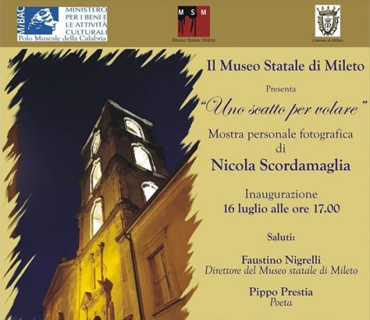 Nicola Scordamaglia – Uno scatto per volare