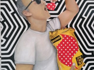 Il Mangiacuori (Olio su tela 80x66)